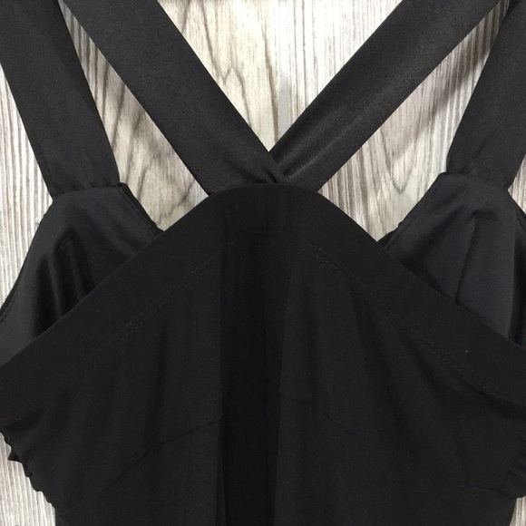 𝅺Vintage Y2K Michelle BohBot Bisou Bisou Little Black Dress Size 6 - Picture 6 of 9